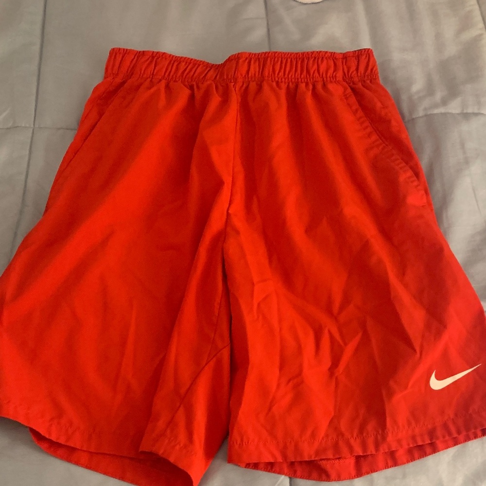 Nike Bright Red Men's Athletic Shorts